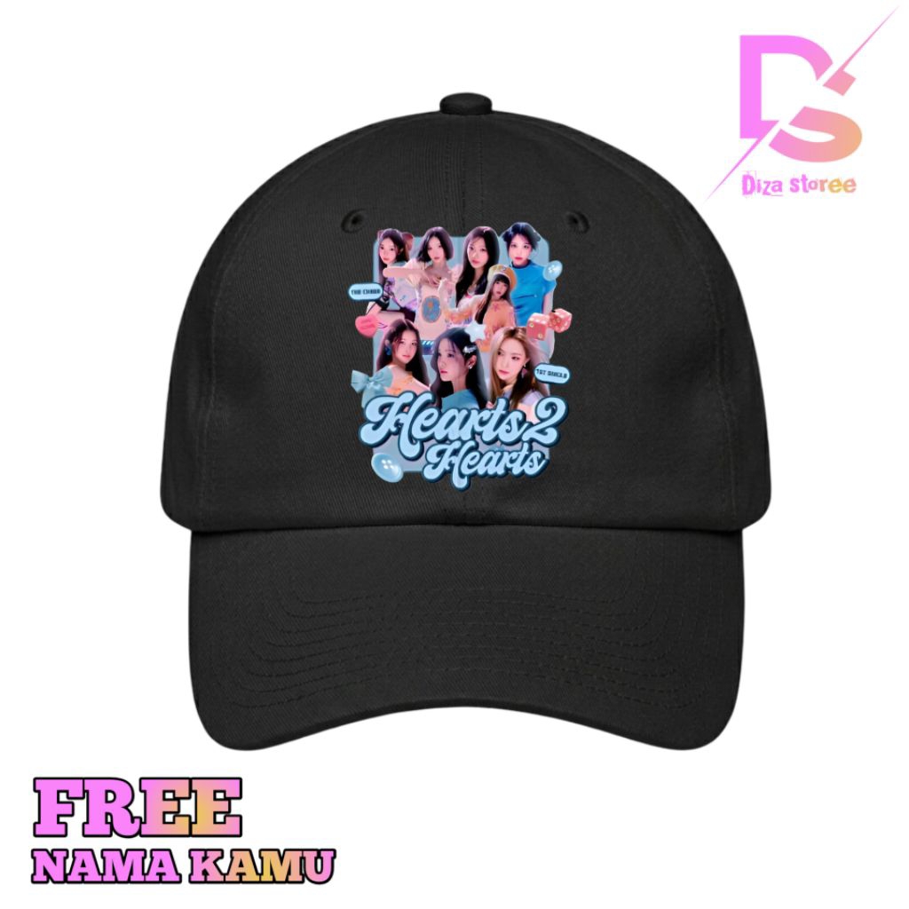 Hearts2heart HEARTS2 HEART KPOP IDOL DEMON HUNTERS หมวกเบสบอลเด็ก