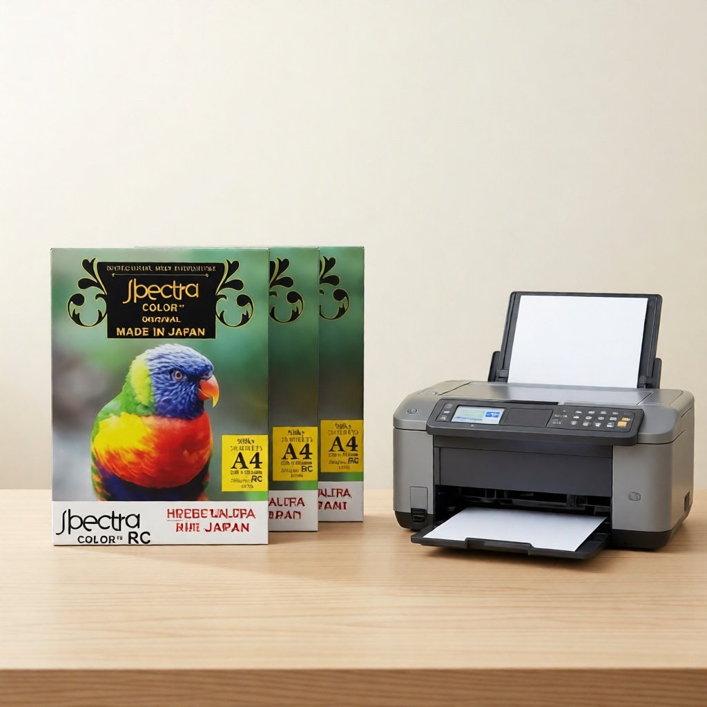 กระดาษ SPECTRA SILKY 260 GSM / กระดาษสเปกตรัม SILKY PHOTO