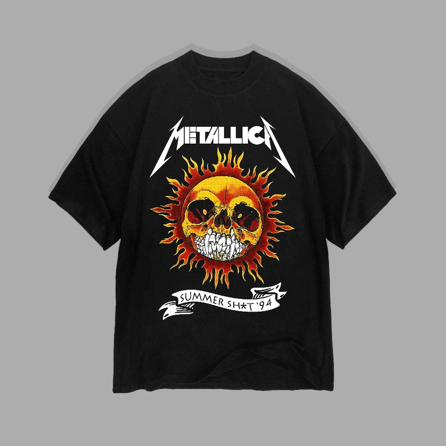 เสื้อยืด Metallica Band - Summer Sh*t 1994 | Metallica - เสื้อยืด Summer Sh*t 1994