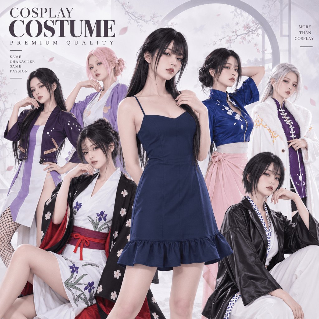 Robin Cosplay Anime One piece Skirt Jacket