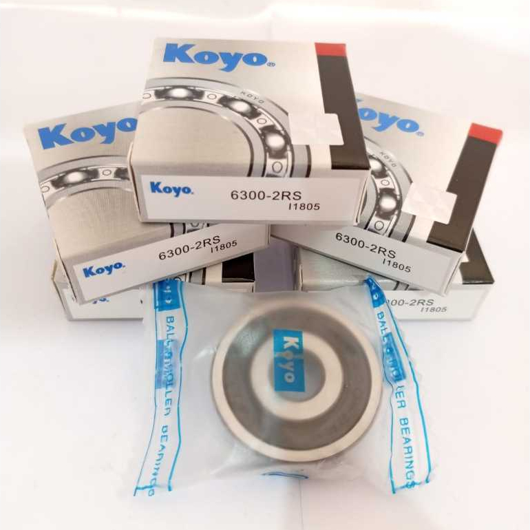 [PRICE 10 ชิ้น] แบริ่ง KOYO 6300 2RS / แบริ่ง LAHAR LAKER GIR RODA KLAHER KOYO 6300 2RS