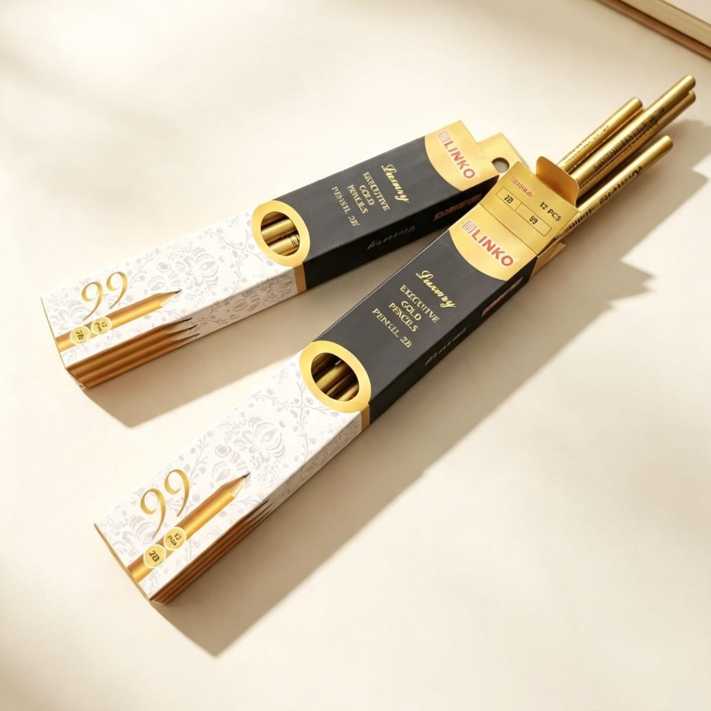 LDO GOLD SERIES 2B PENCIL (1 PACK-12 ชิ้น) 2B PENCIL