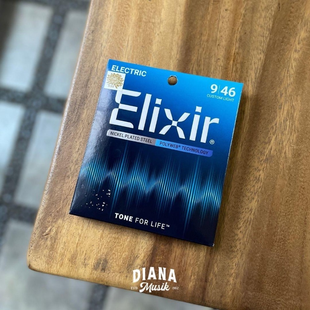 Elixir 12025 Polyweb 09-46 สายกีตาร์ไฟฟ้า