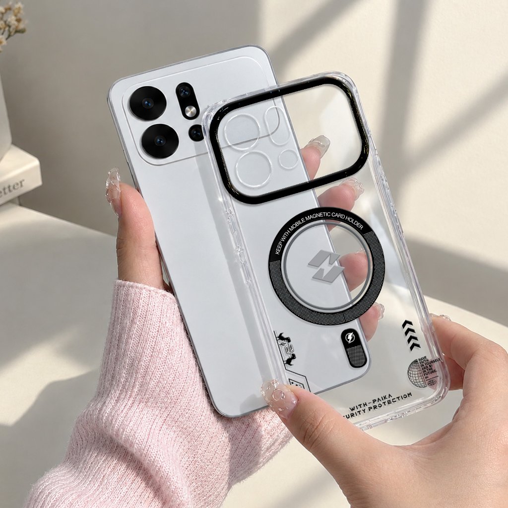 HP Itel A100CS A100C A200 Clear Softcase พร้อมตัวป้องกันกล้องโปร่งใส ACI-168