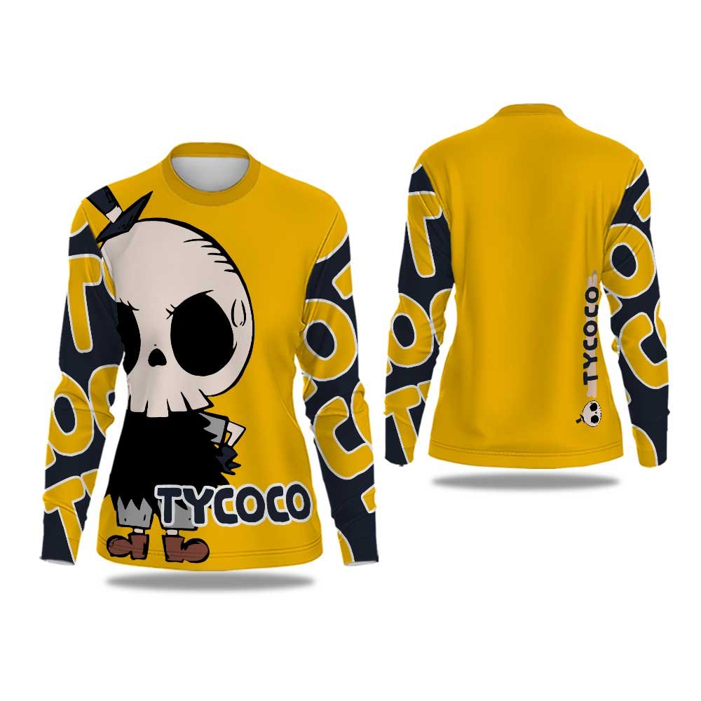 TYCOCO เสื้อยืดเจอร์ซีย์ผู้หญิง / TYCOCO Fullprint Jersey Art-01