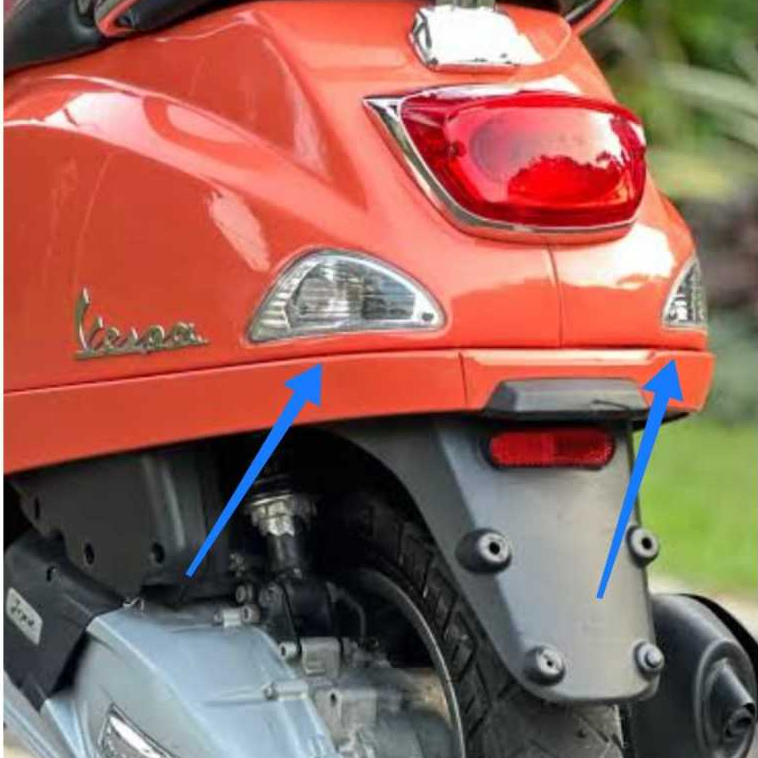 Original Vespa S LX 3V Iget ไฟเลี้ยวด้านหลัง Mica Glass