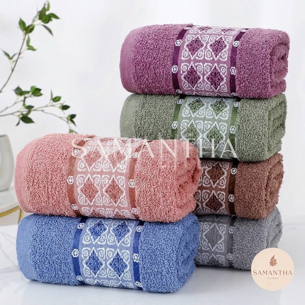 KATUN Samantha Cotton Bath Towel 70x140 Adult Towel Clover Cotton Towel JJ Panda Brand