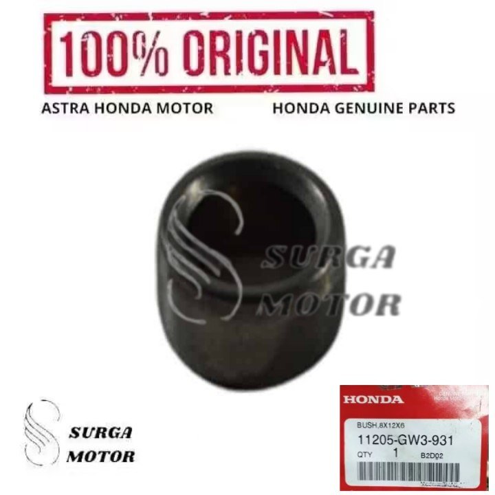 Bush Center Stand 8X12X6 มอเตอร์ BeAT FI Spacy Scoopy Vario 110 11205-GW3-931 11205GW3931 เดิม