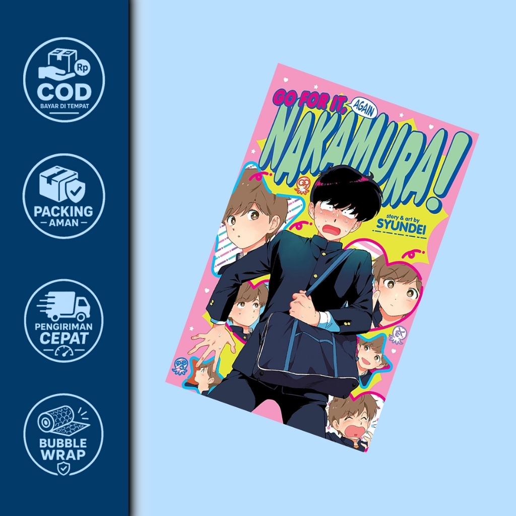 MANGA COMIC Go For It Again, Nakmura! By Syundei (ภาษาอังกฤษ)