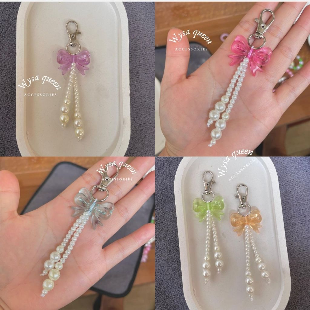GANTUNGAN Bag Charm Pearl Coquette Bag และพวงกุญแจ
