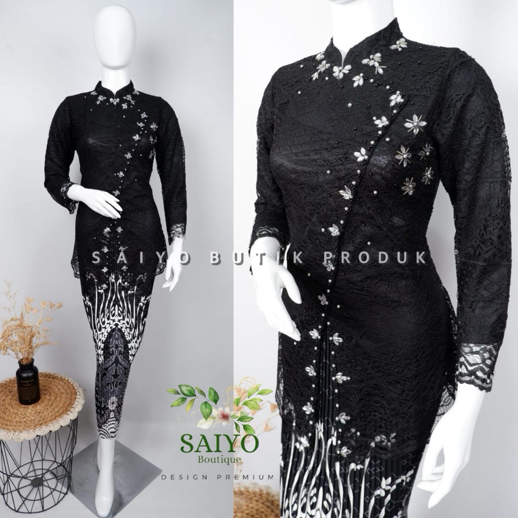 Modern Janggan เลื่อม Kebaya - Modern Graduation Kebaya - Modern Plain Kebaya - Modern Party Kebaya 