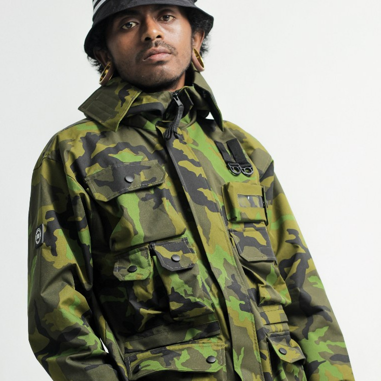 ทารูเบลเมคเกอร์ | เสื้อแจ็คเก็ตพาร์ก้า - Oslo Camo Partizan