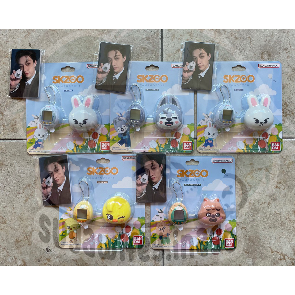 [PLNSN] STRAY KIDS SKZOO TAMAGOTCHI & CASE SET READ DESCRIPTION