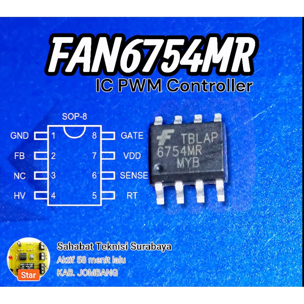 FAN6754MR IC 6754 Ic controller PWM