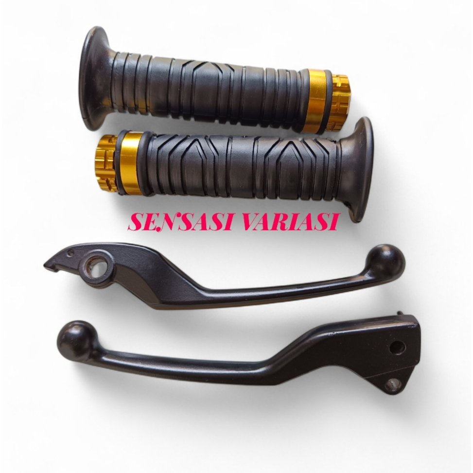 มือเบรค VARIO 125, 150 ปี 2018 ถึง NOW BEAT ESP FI NEW BEAT STREET + GOLD RING GRIP