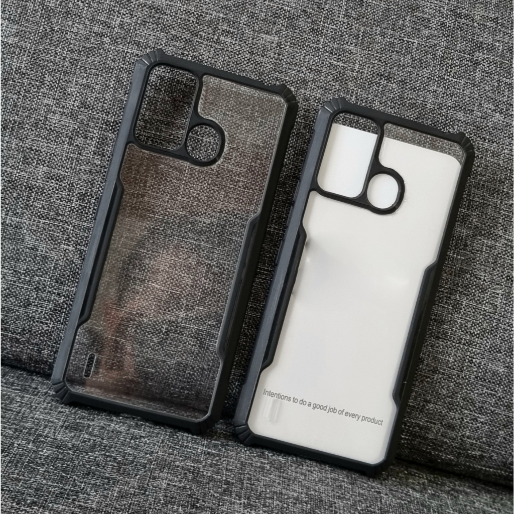 เคส Itel Vision 1 Pro Itel Vision 2 Itel Vision 5 กรณี Fusion เกราะกันกระแทกโปร่งใสพรีเมี่ยมปลอก Ite