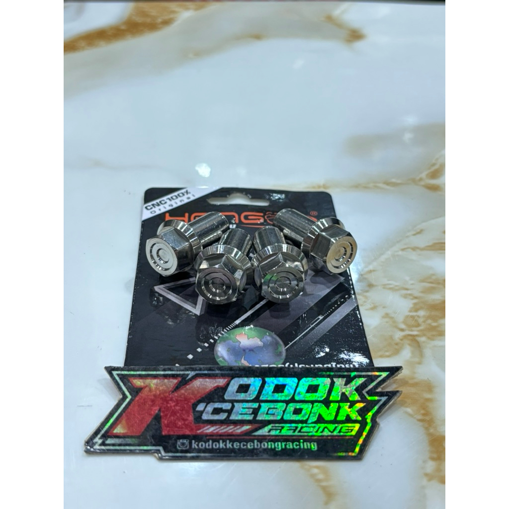 Original Heng Supra 125/Mio 4 Valve Head Nut Made In Thailand