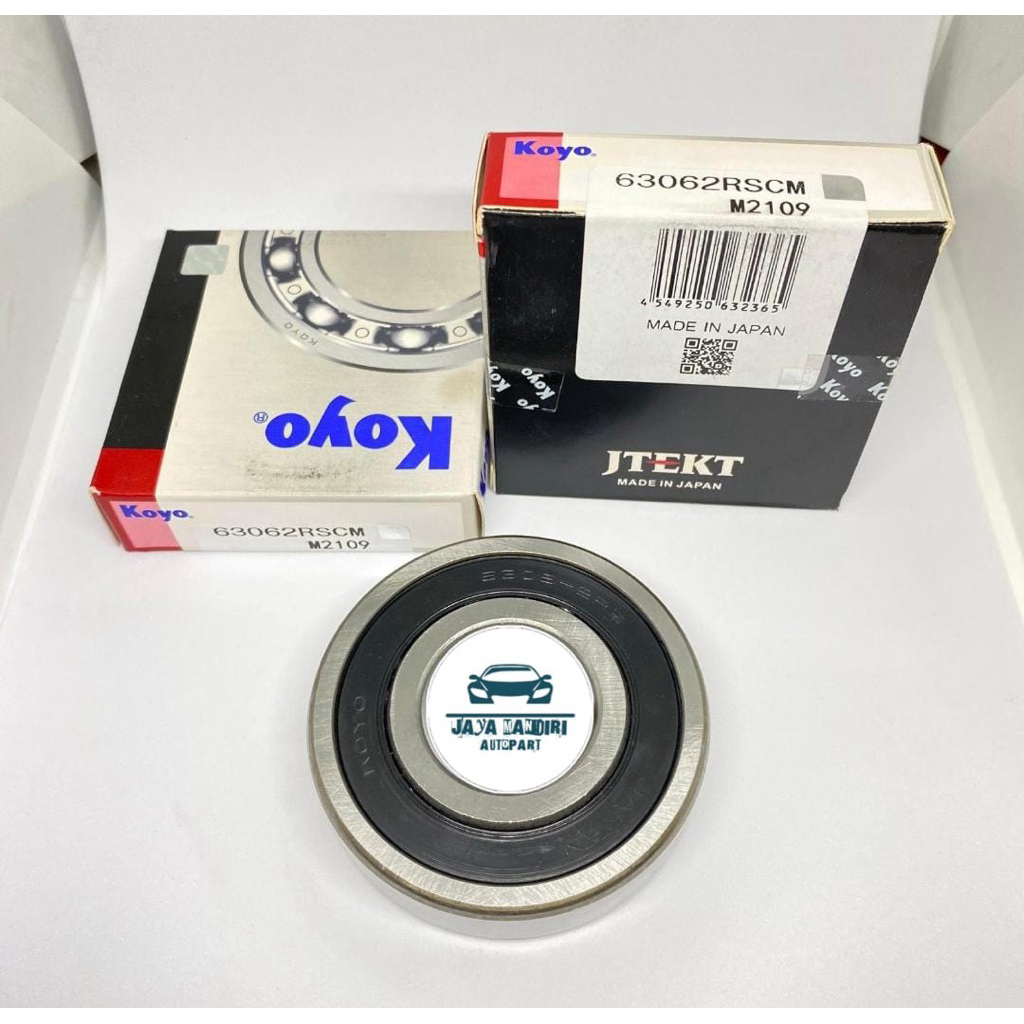 BEARING 6306 2RS KOYO หมวกยาง 63062RS KOYO