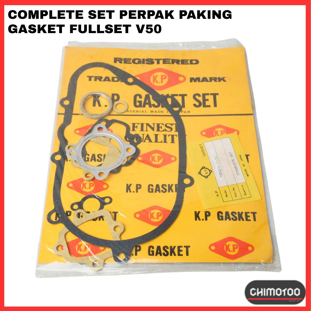 ครบชุด Packing Perpak Paking Gasket Fulset Yamaha V50 V 50