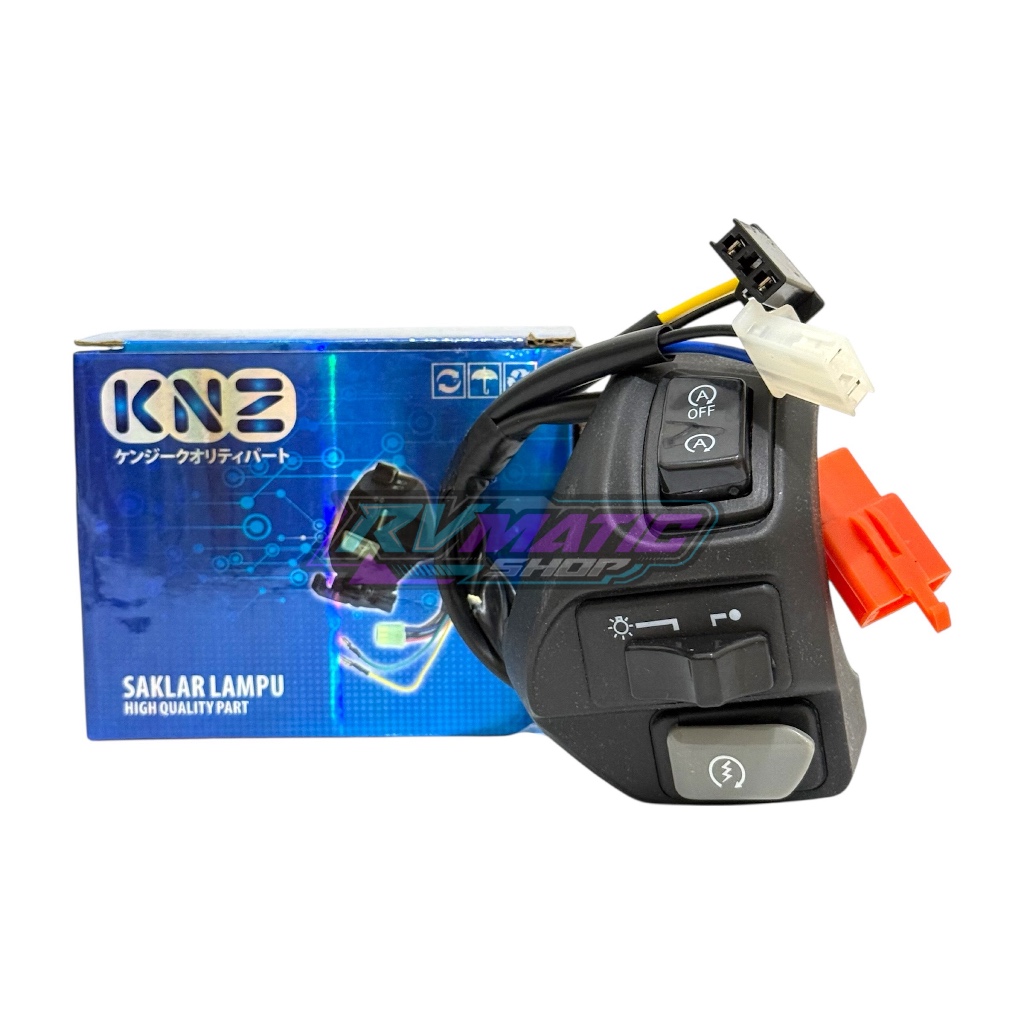 TOMBOL RIGHT SWITCH HOLDER ปุ่ม AEROX 155 OLD KNZ BRAND PART