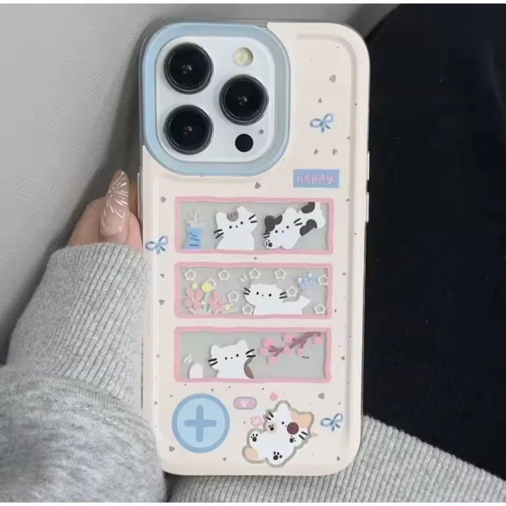 SOFTCASE COMPATIBLE สําหรับ IPHONE 8 XR XS 11 12 13 14 15 16 PRO PROMAX รถน่ารัก MOTIF - NR88