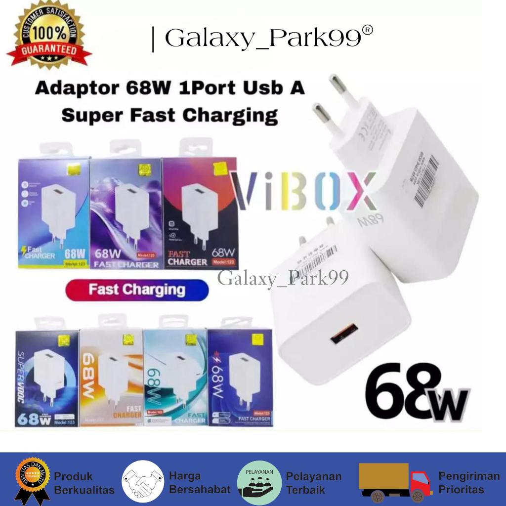68W Fast Charging Adapter อะแดปเตอร์หัวชาร์จ Usb คุณภาพระดับพรีเมียม รุ่น B-123 [Glx]