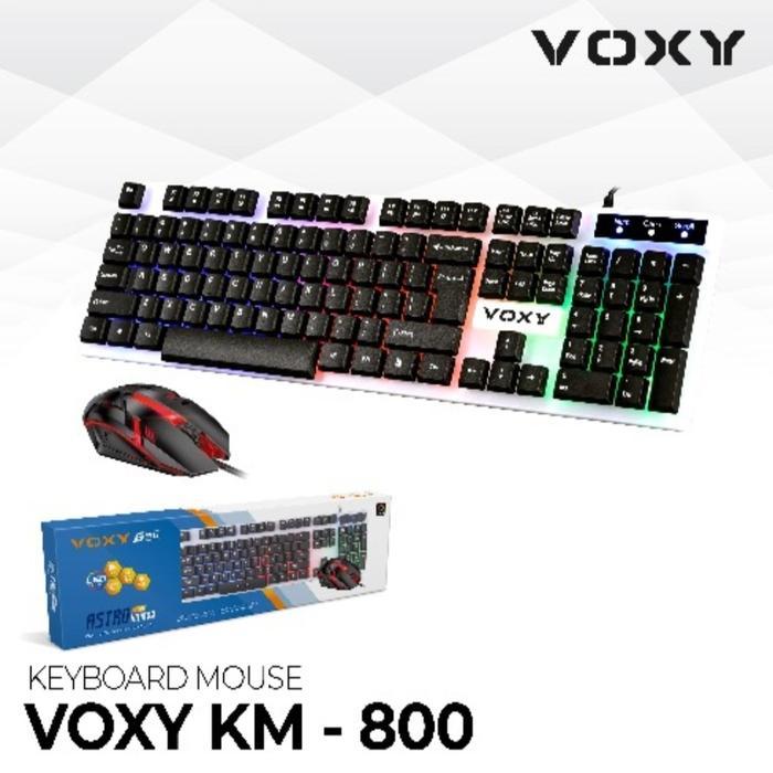 เมาส์คีย์บอร์ดเกมมิ่ง VOXY KM800