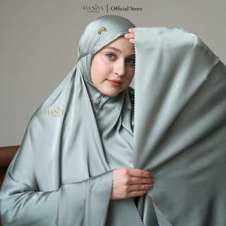 HANIYA MUKENA AMIRA - Mukena Mewah Lasercut Halus Adem Lembut Seserahan Jumbo Dewasa