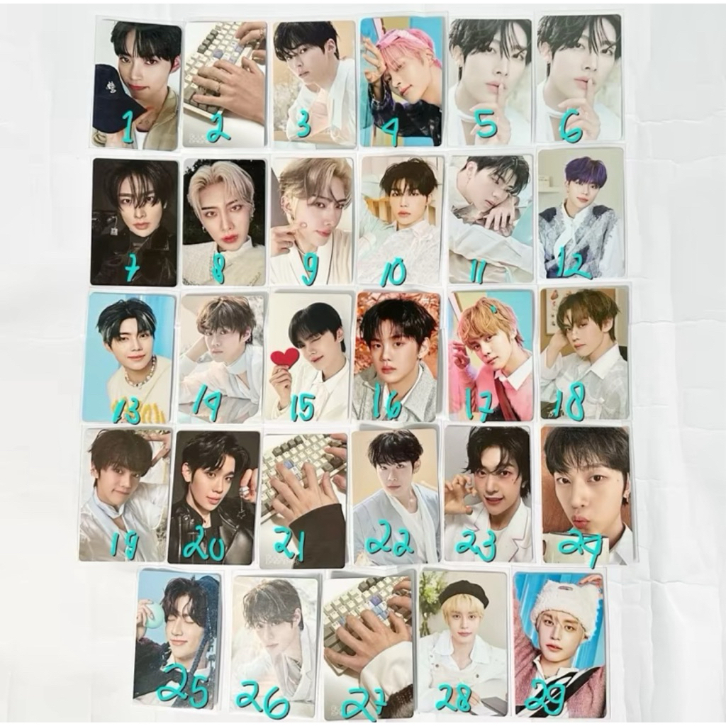 ZEROBASEONE PHOTOCARD อย่างเป็นทางการ ZB1