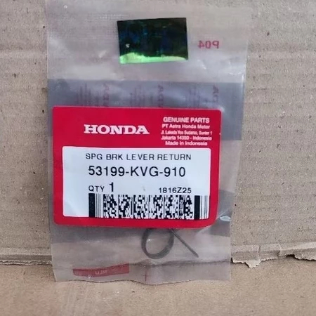 53199-KVG-910 สปริงแฮนด์เบรก สปริงเบรกขวา BeAT, Scoopy, Vario Original AHM 53199kvg910