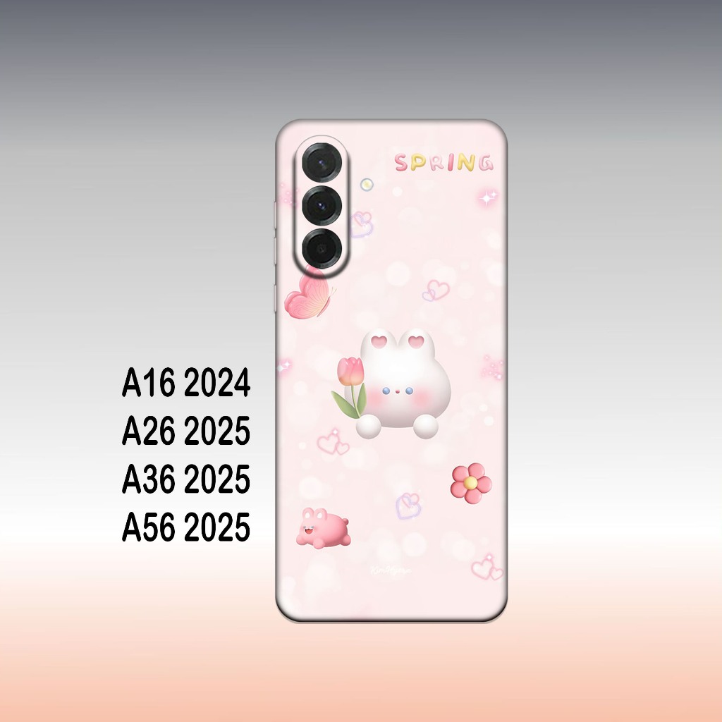 Softcase samsung A16 / A26 / A36 / A56 / A76 - เคสโทรศัพท์ซิลิโคนสีดําแบบยืดหยุ่น