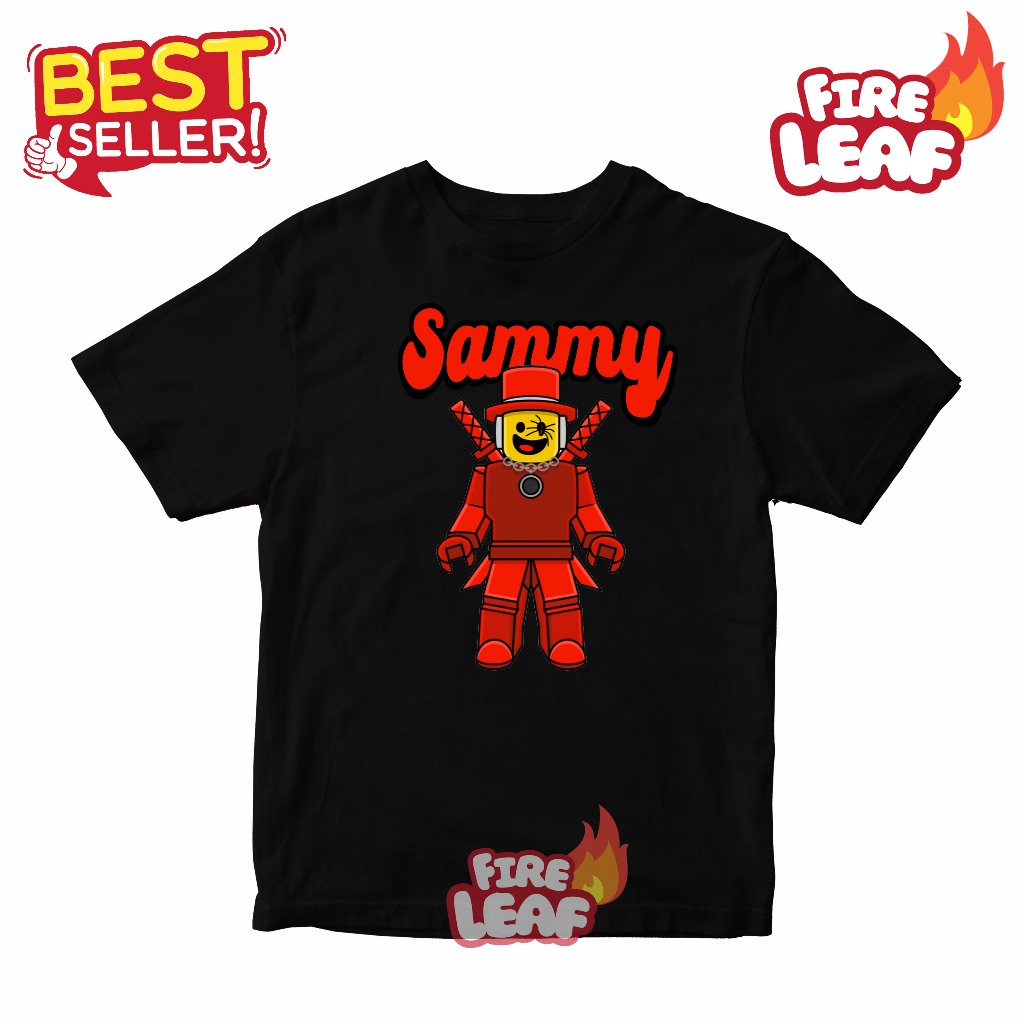 SAMMY ROBLOX STEAL เสื้อยืด BRAINROT KIDS TOP