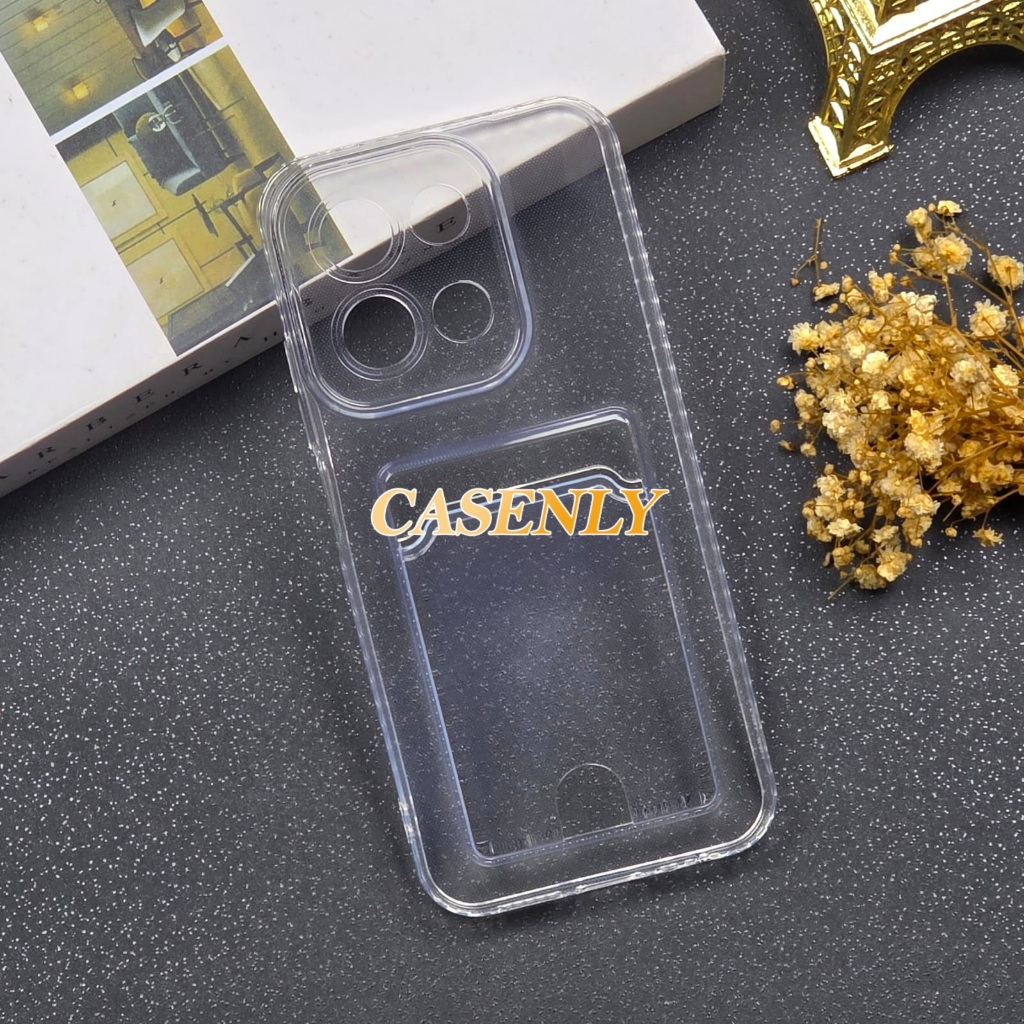 Compact Clear Card Slot สําหรับ Redmi 15C Redmi 12 4G Redmi 12C Redmi 13 4G Redmi 13C Redmi 14C