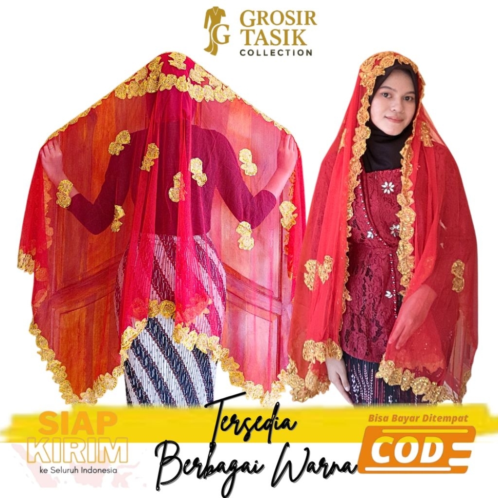 OLLA PREMIUM TILE HEAD SCARF HAJJ และ UMRAH SCARF TRADITIONAL PARTY และ EVENT SCARF TILE SEQUIN SEQU