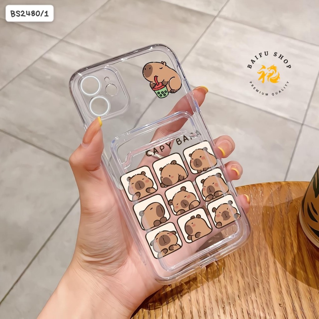 BS2480 สล็อตซิลิโคน MOTIF IP 11 12 13 14 15 PRO PLUS PROMAX CASING HP PICTURE MOTIF CAPYBARA