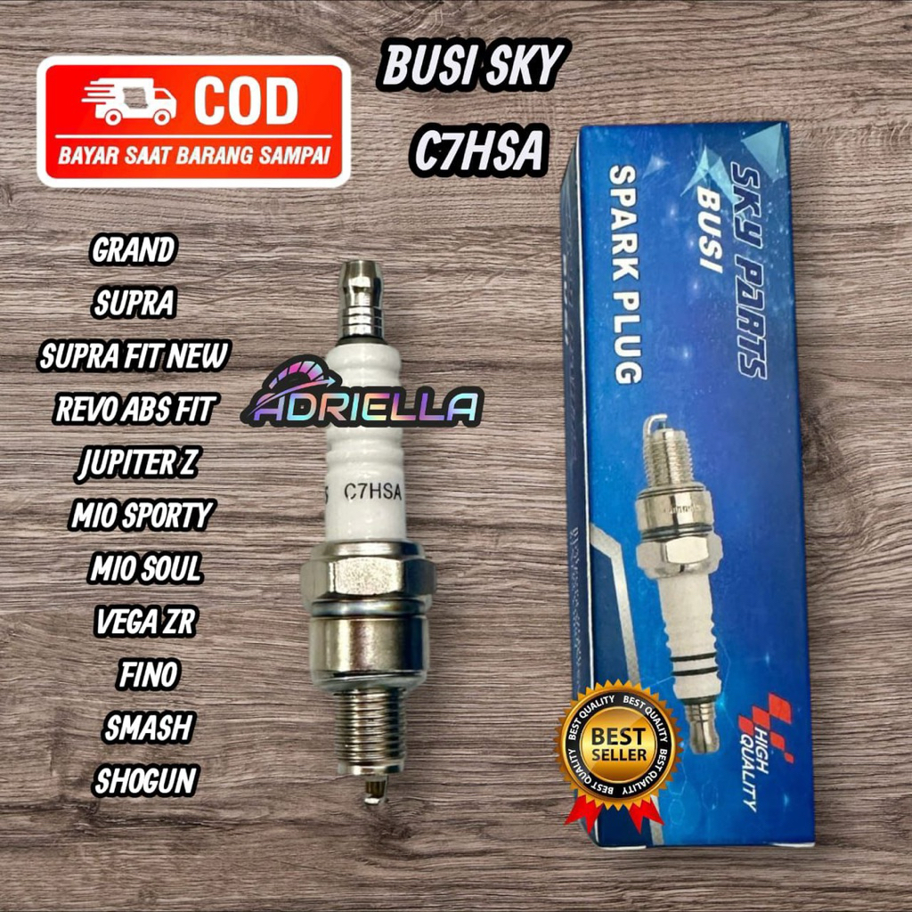 SKY PARTS C7HSA SPARK PLUG SKY PARTS C7 SPARK PLUG สําหรับ MIO, GRAND, SUPRA X OLD, F1ZR