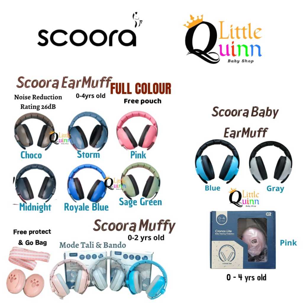 SCOORA Cronos ที่ปิดหูกันหนาวเด็ก Earmuff