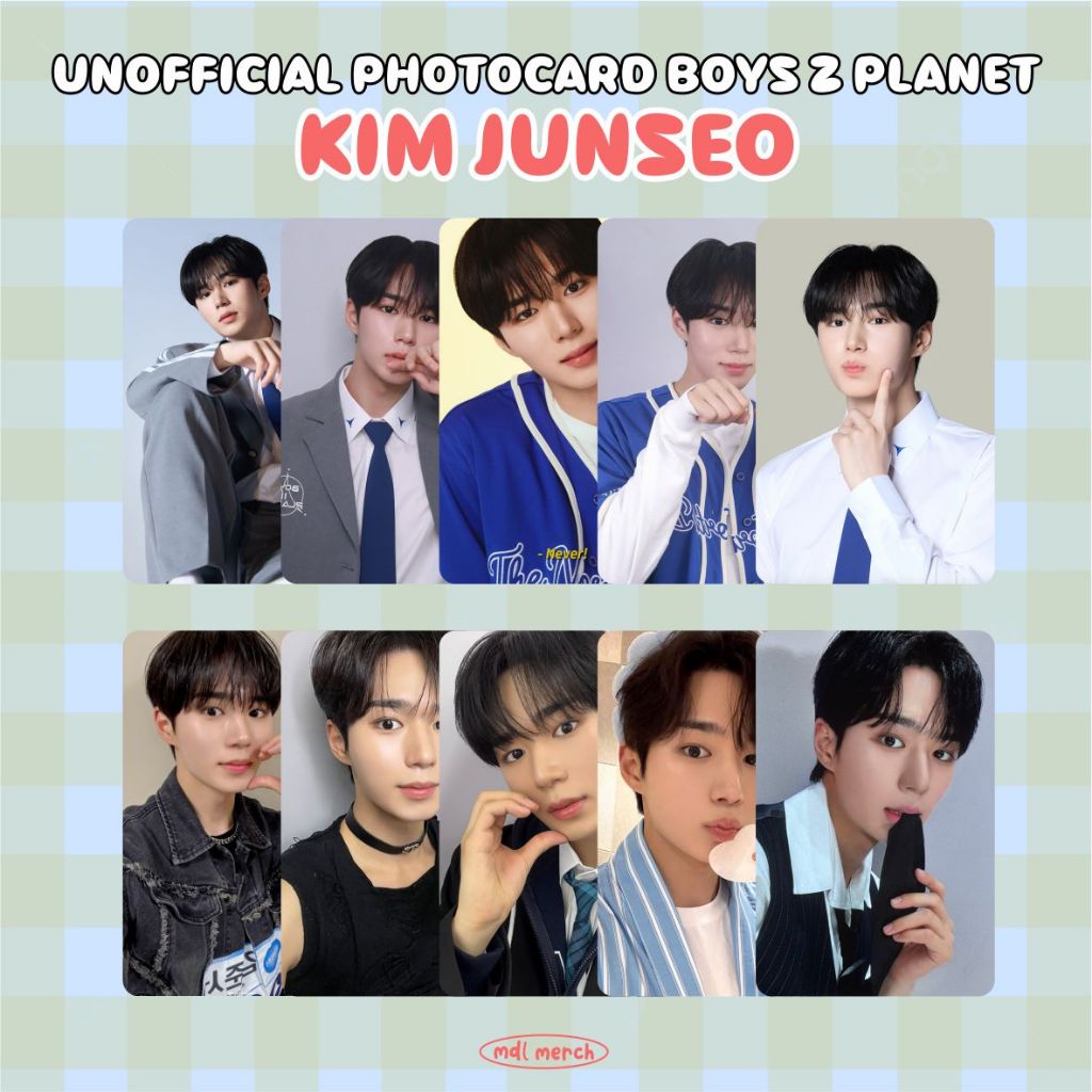 KIM JUNSEO / ALD1 / ALPHA DRIVE ONE / BOYS 2 PLANET / BOYS II PLANET / BOYS PLANET 2 / WEI PHOTOCARD