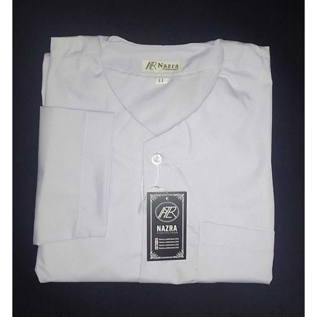 ชุด Padang สําหรับโรงเรียนประถมศึกษา กลาง และมัธยมปลาย ALIYAH/ชุด Padang สีขาว/MI MTS ALIYAH Kurung 