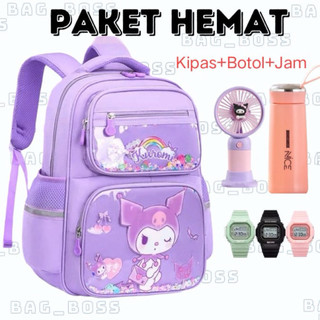 Bag_Boss Ransel Anak Karakter Kuromi My Melody Cinnamoroll Tas anak tk dan sd