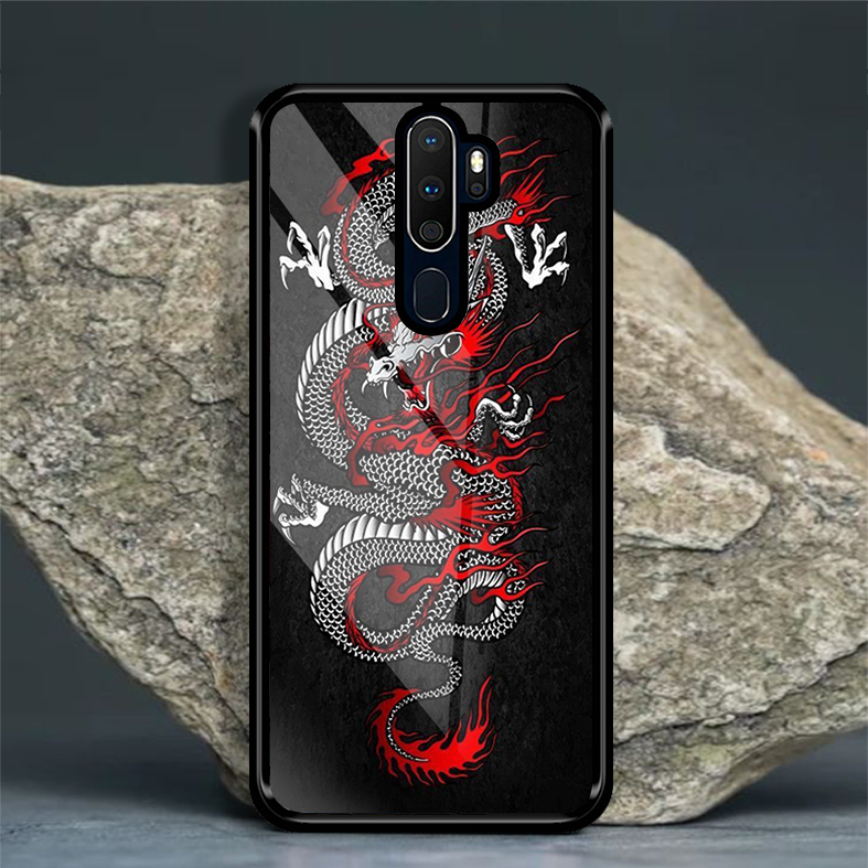 OH08 Softcase Glass สําหรับ Oppo A9 2020 - A5 2020 ล่าสุด 2025 - ปลอกโทรศัพท์มือถือ - ตัวป้องกันโทรศ