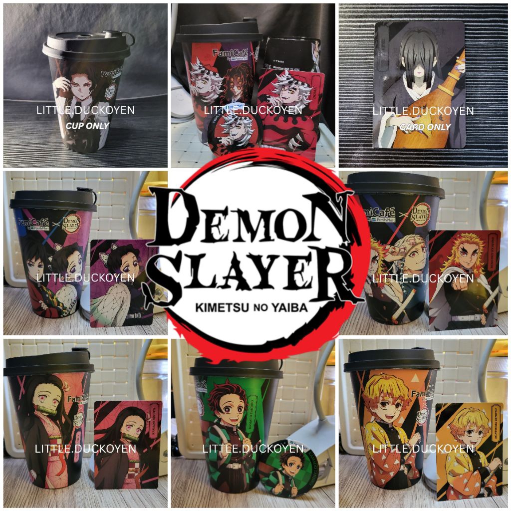Demon Slayer x FamilyMart / KNY x Family Mart / Tanjiro / Muzan / Nezuko / Zenitsu / Rengoku / Shino