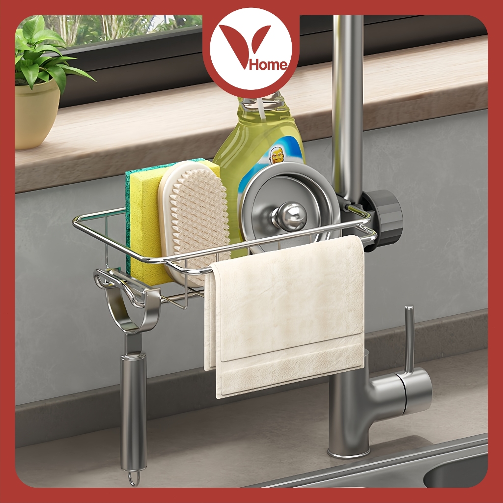 GANTUNGAN Vhome ราวแขวนน้ําเครื่องครัวสบู่