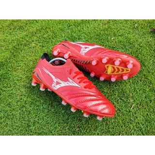 [Best Seller] Sepatu Bola Morelia Neo 4 Beta Made in Japan FG - Morelia 40th Red White Black - COD