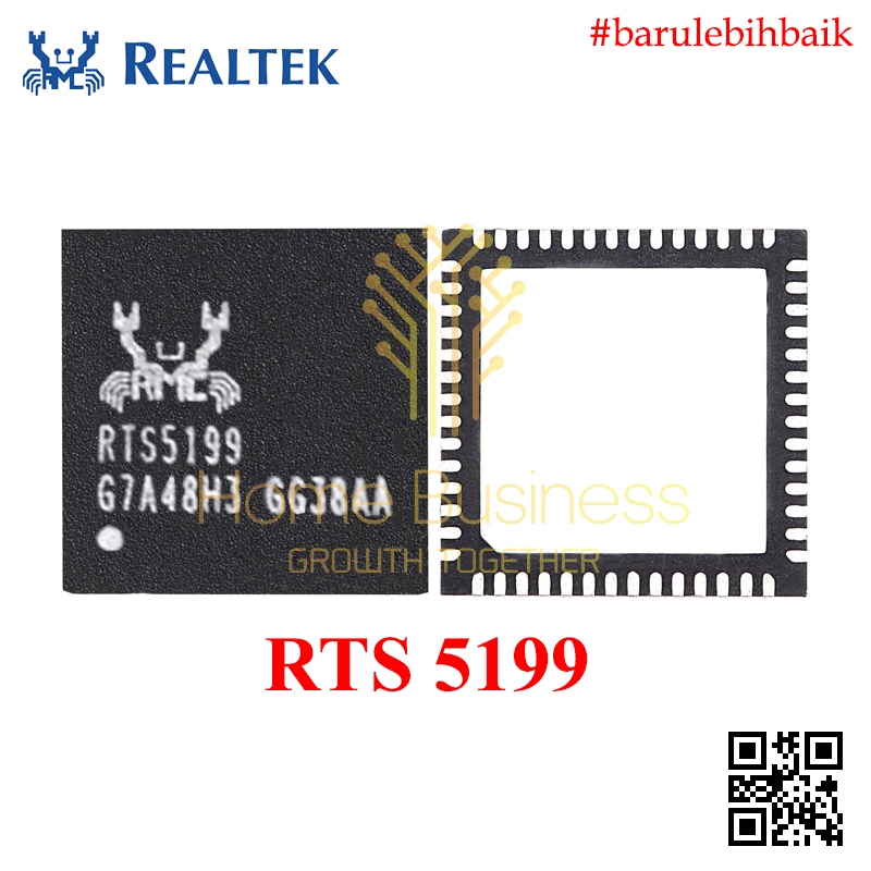 RTS5199-GRT RTS5199GRT RTS5199 GRT RTS 5199 GRT RTS 5199 QFN Card Reader Controller IC สําหรับ SD/MS