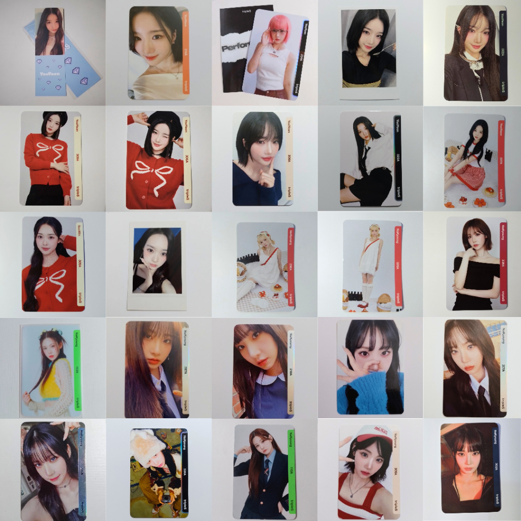TripleS Objectt DCO FCO PC Photocard วัตถุทางกายภาพอย่างเป็นทางการ Yooyeon Soofin NaKyoung evolution