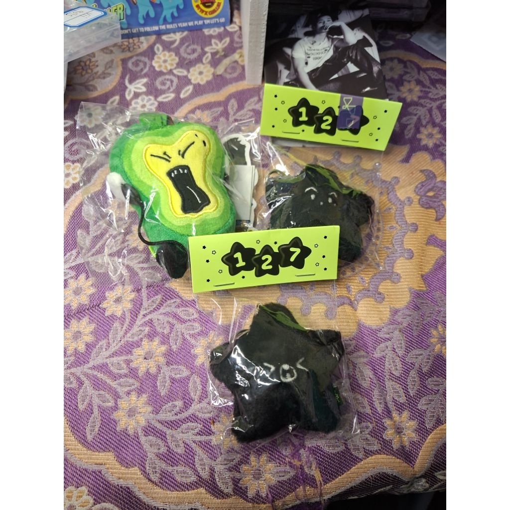 MD STARFISH BLACK 127 HAECHAN MARK เครื่องหมายกุญแจ