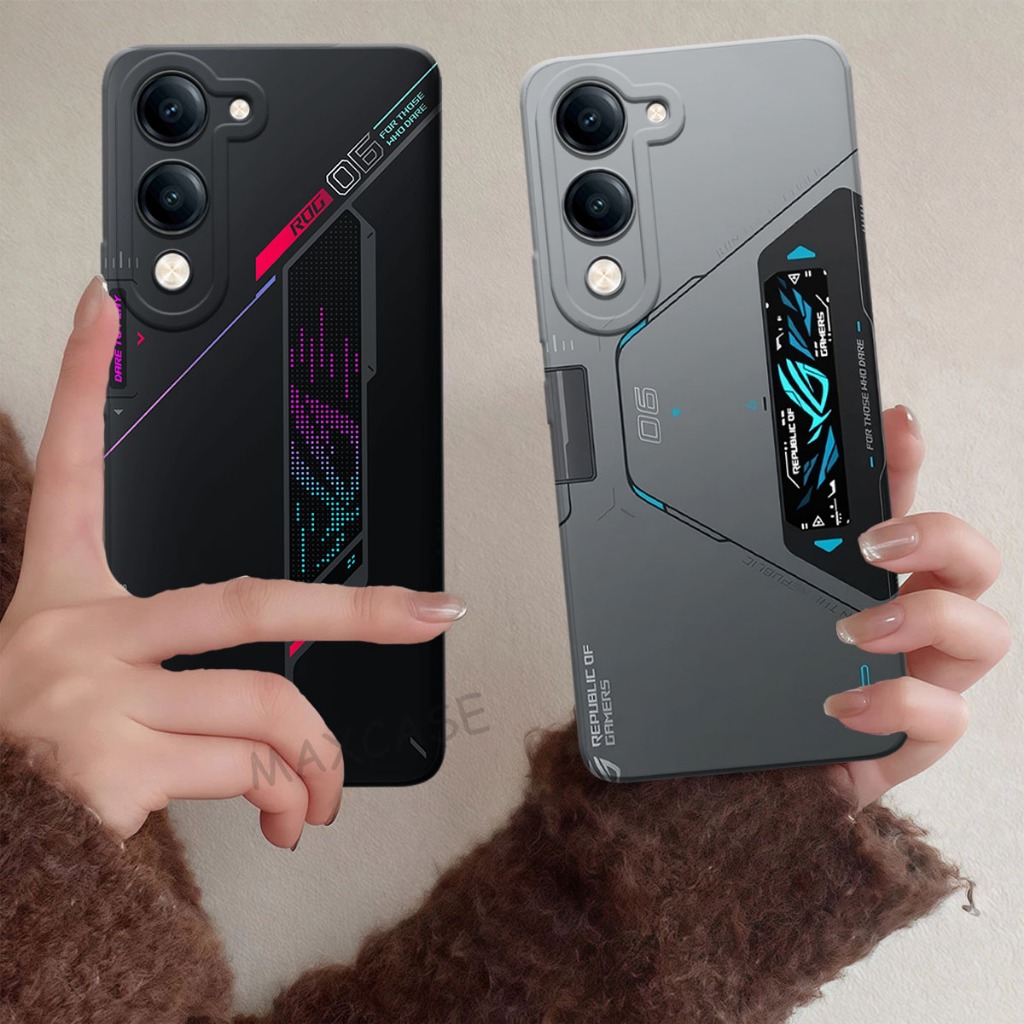 M0P Softcase Hp Vivo Y04S - เคส Vivo Y29S 2025 R0G Motif - เคส Hp Cool - เคส Hp - กล้องซิลิโคน Hp Pr