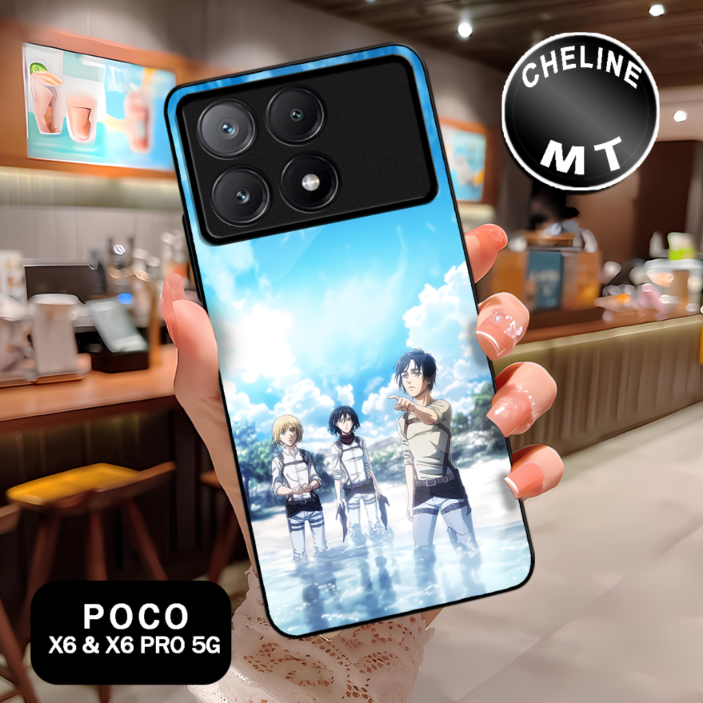 ( ER 7 ) กรณี POCO X6 5G l M6 PRO 4G l กรณีซิลิคอน XIAOMI REDMI NOTE 13 4G l 5G l NOTE 13 PRO 4G l 5