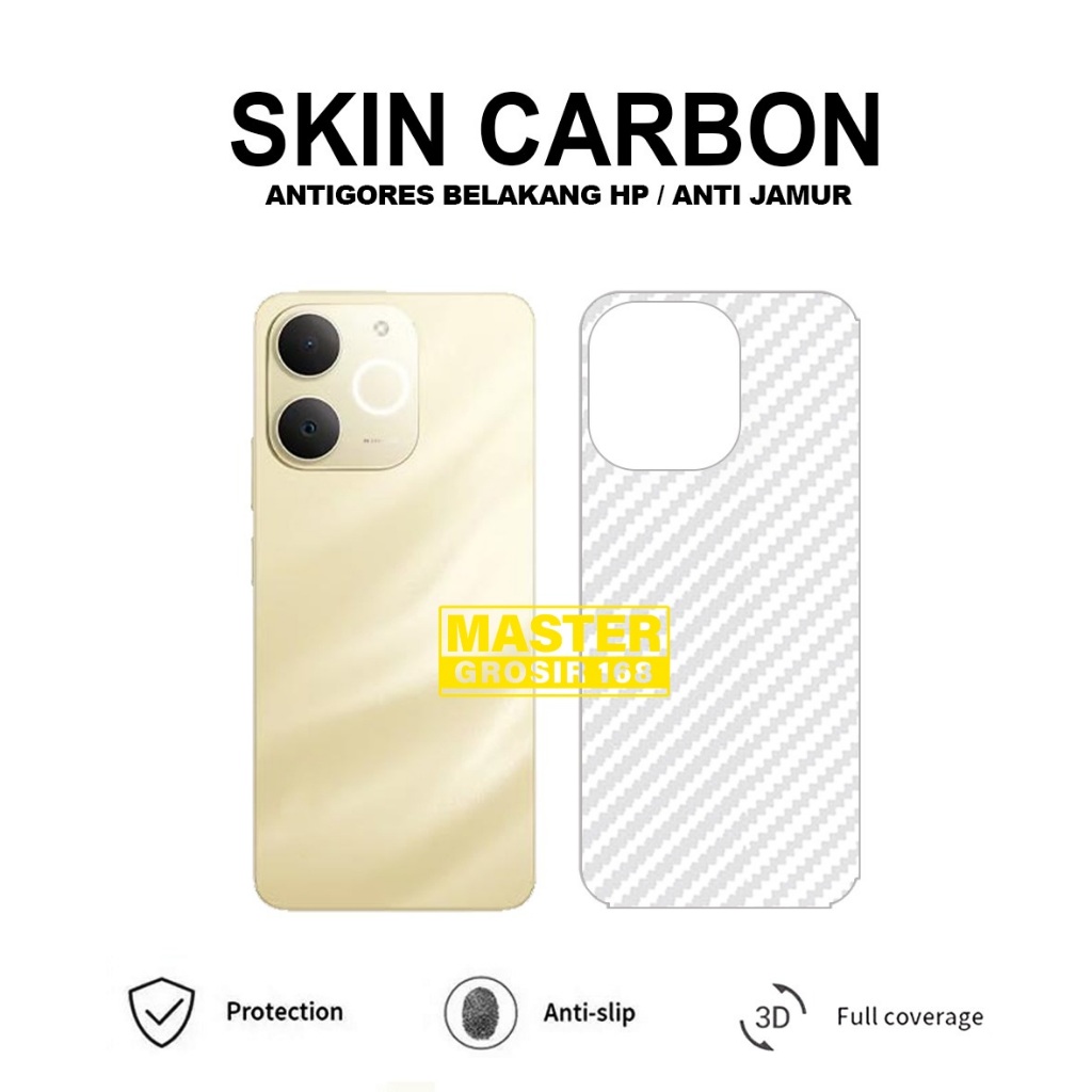 REALME NOTE 70 REALME GT 7 REALME P3 5G GARSKIN CARBON ANTI-FUNGUS ANTI-SCRATCH BACK REALME NOTE 70 